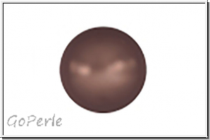 Swarovski� 5810 Crystal Pearls, 6mm, 0951 - velvet brown, 10 Stk.